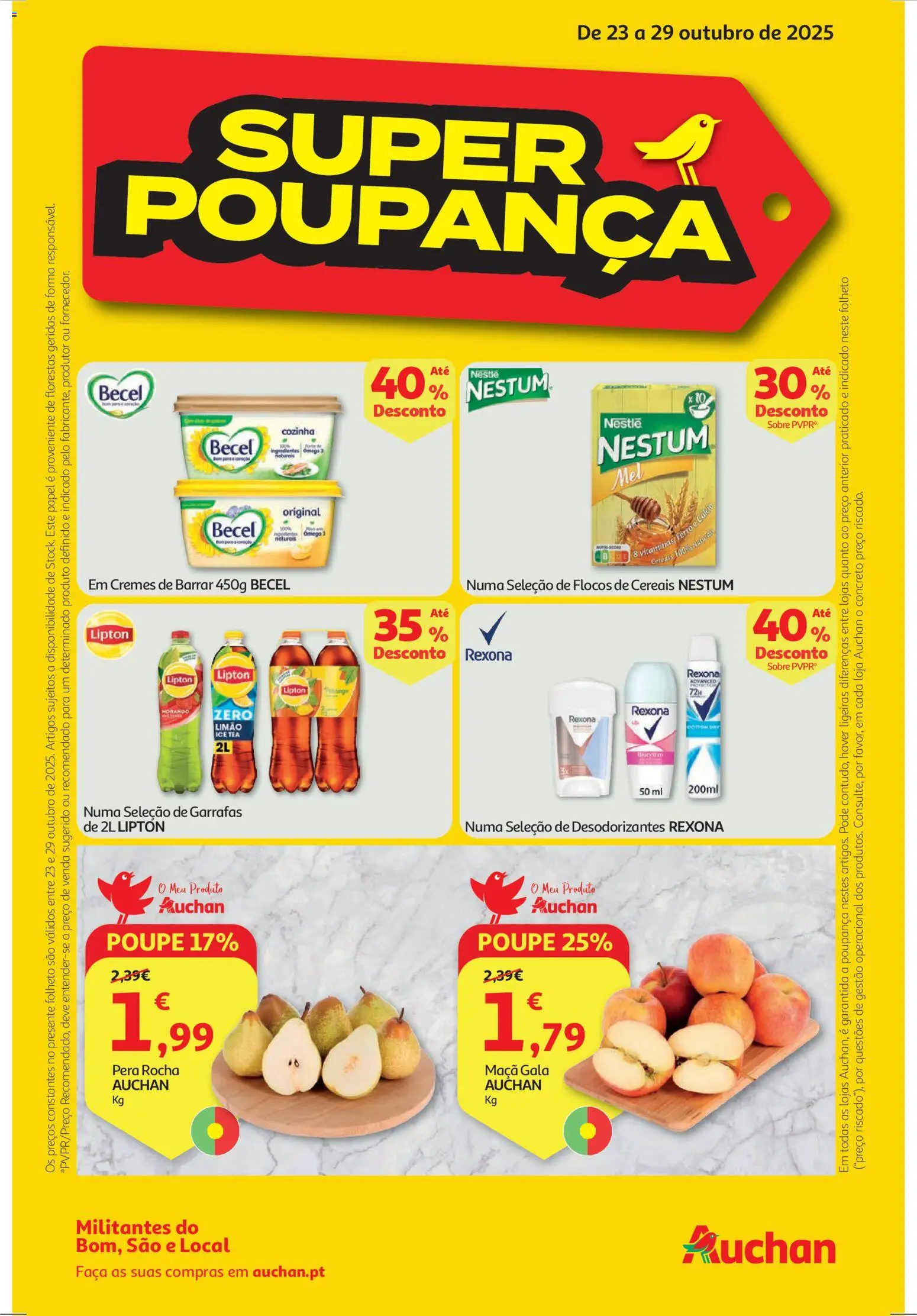 Auchan Folheto de 23/10/2025 - catálogo esta semana - página 1