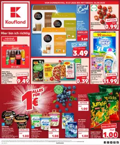 Vorschau von dem Prospekt des Geschäftes Kaufland, gültig ab dem 31.07.2025