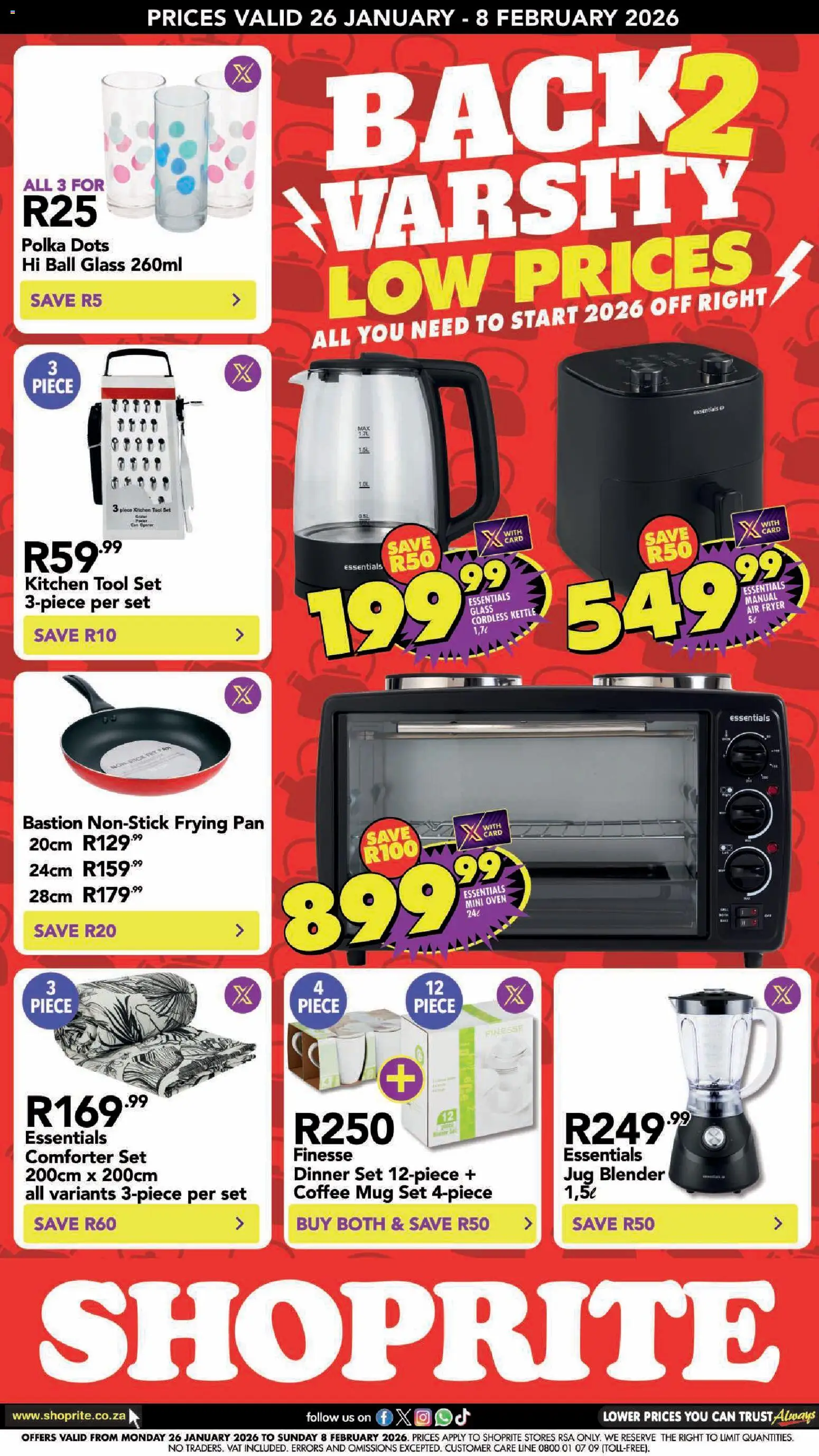 Preview of Shoprite flyer valid from 26/01/2026
