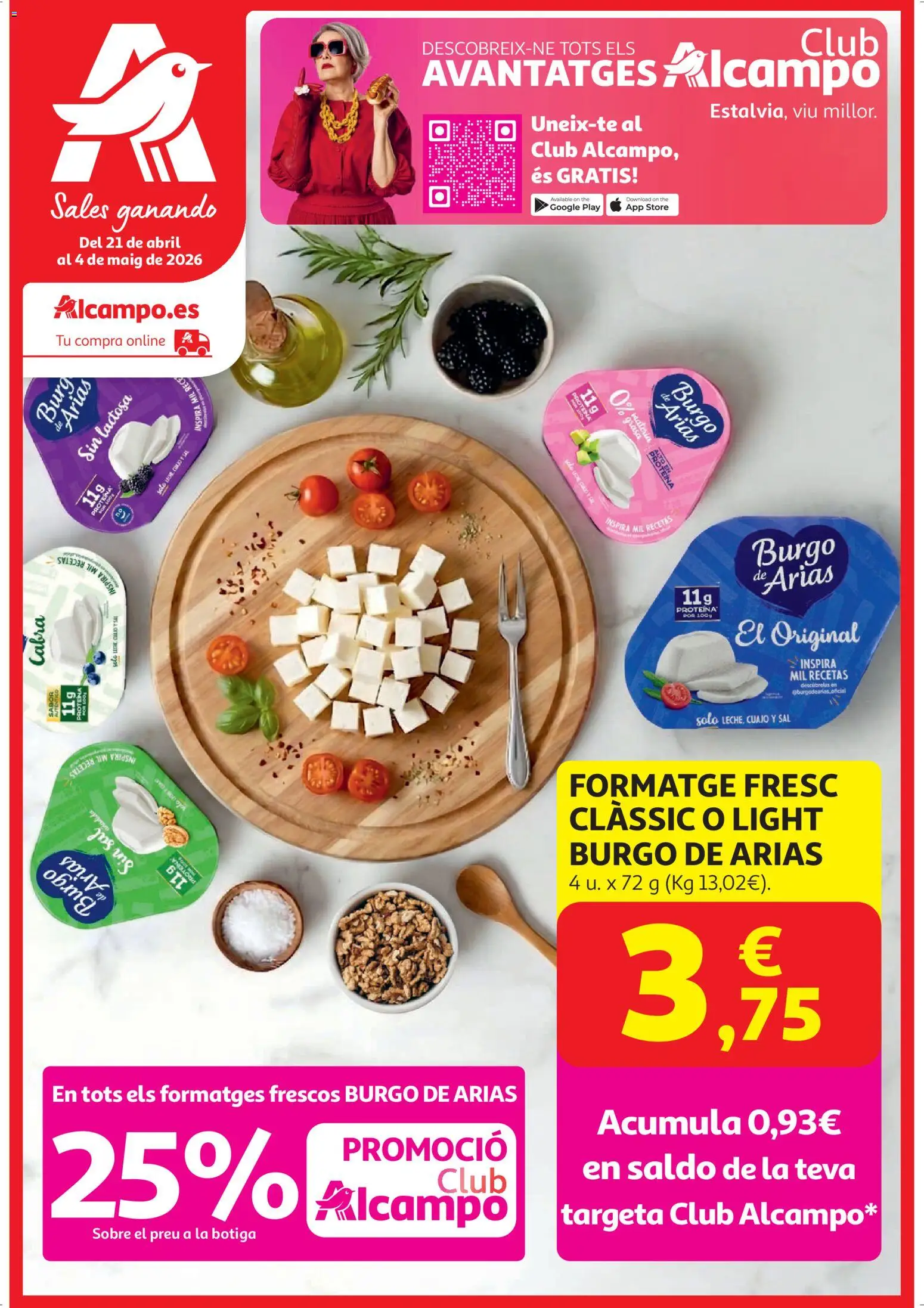 Vista previa del folleto de la tienda Alcampo válido desde el 21/04/2026 