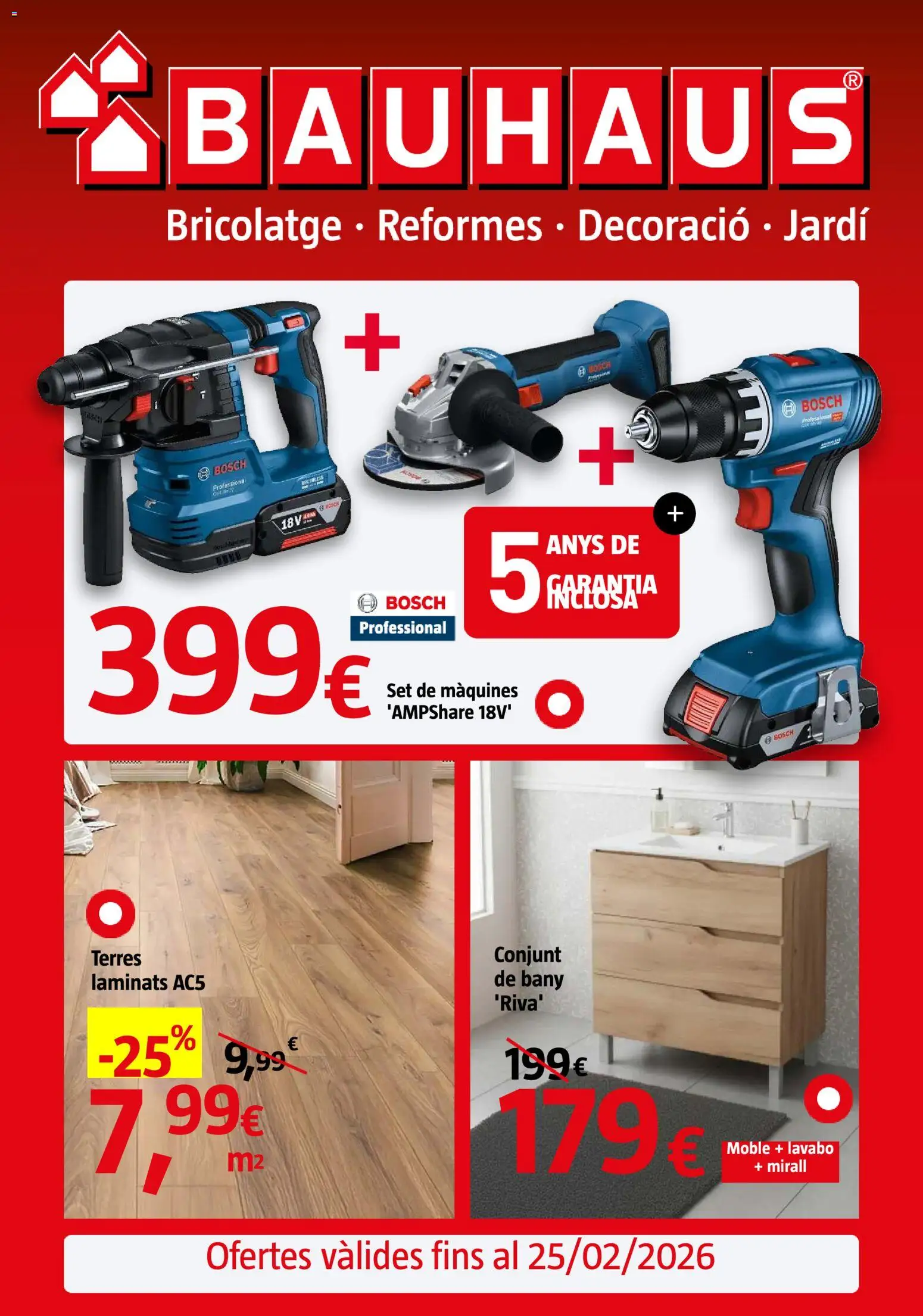 Vista previa del folleto de la tienda Bauhaus válido desde el 01/02/2026 