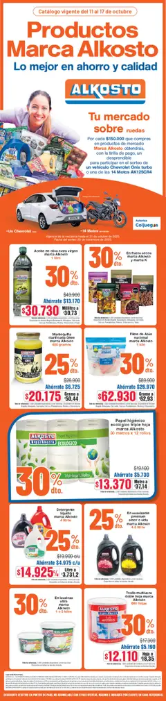 Vista previa del folleto de la tienda Alkosto válido desde el 11/10/2025 