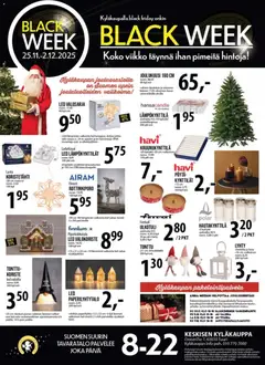 Kaupan Tuuri Black Friday esikatselu, voimassa 25/11/2025