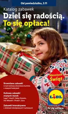 Pogląd gazetki "Katalog zabawek" ze sklepu Lidl ważnej od 03.11.2025