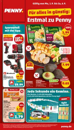 Vorschau von dem Prospekt des Geschäftes Penny, gültig ab dem 01.09.2025