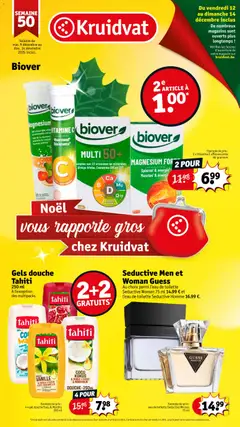 Voorbeeld van Folder de la semaine 50 van winkel Kruidvat geldig vanaf 09/12/2025