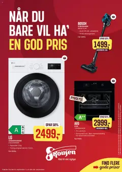 Eksempel på tilbudsavis Tilbudsavis fra butik Skousen gyldig fra 08/09/2025