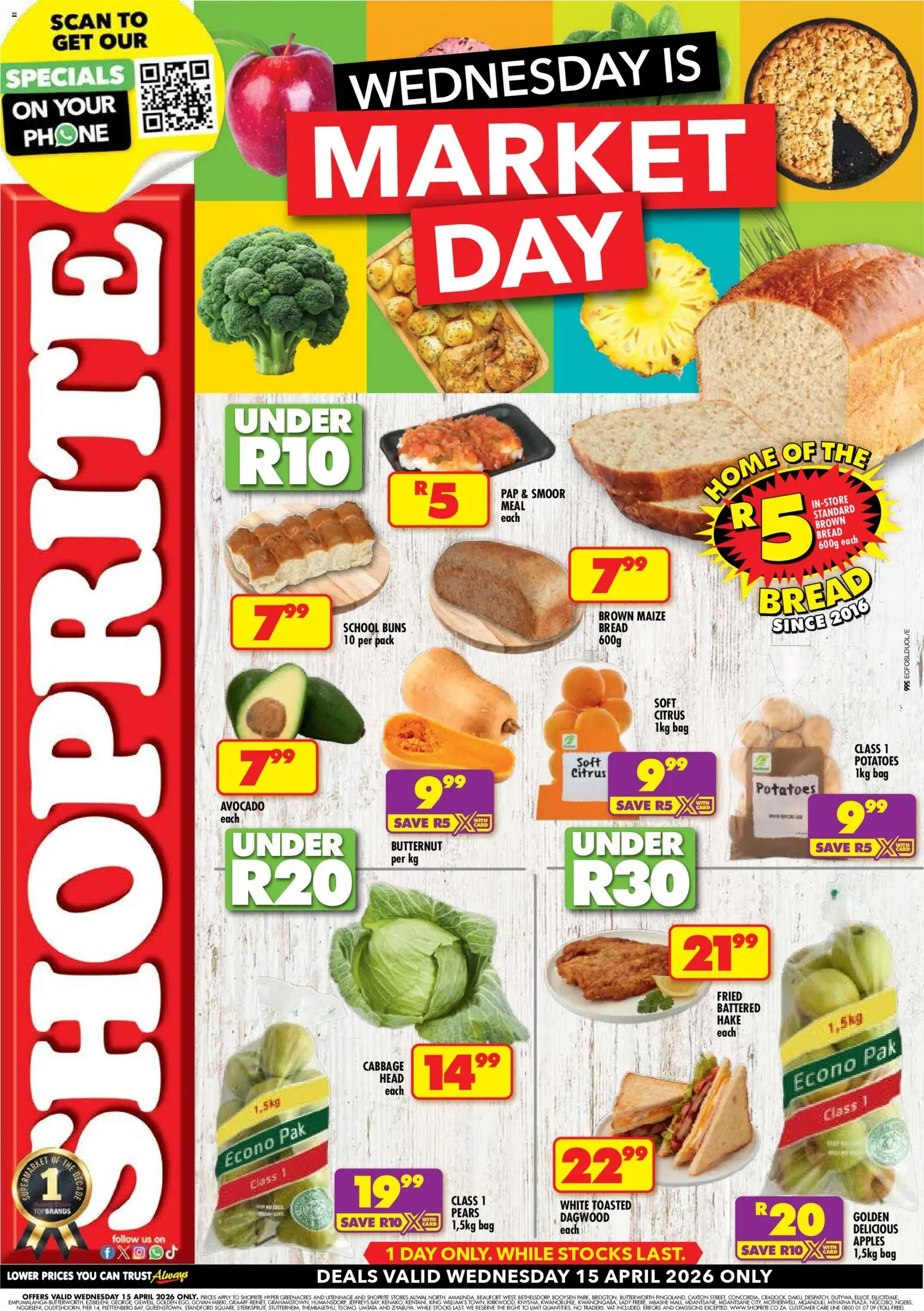 Preview of Shoprite flyer valid from 15/04/2026