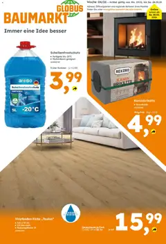 Vorschau von dem Prospekt des Geschäftes Globus Baumarkt, gültig ab dem 19.01.2026