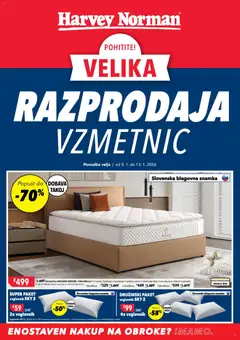 Predogled kataloga iz trgovine Harvey Norman veljaven od 05.01.2026