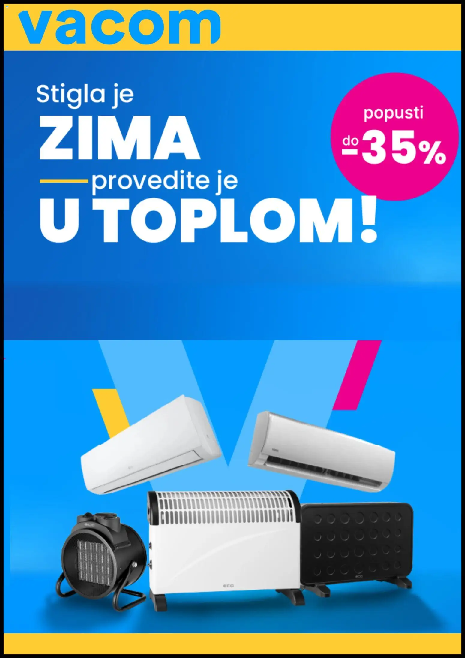 Pregled letka Katalog trgovine Vacom vrijedi od 12.01.2026