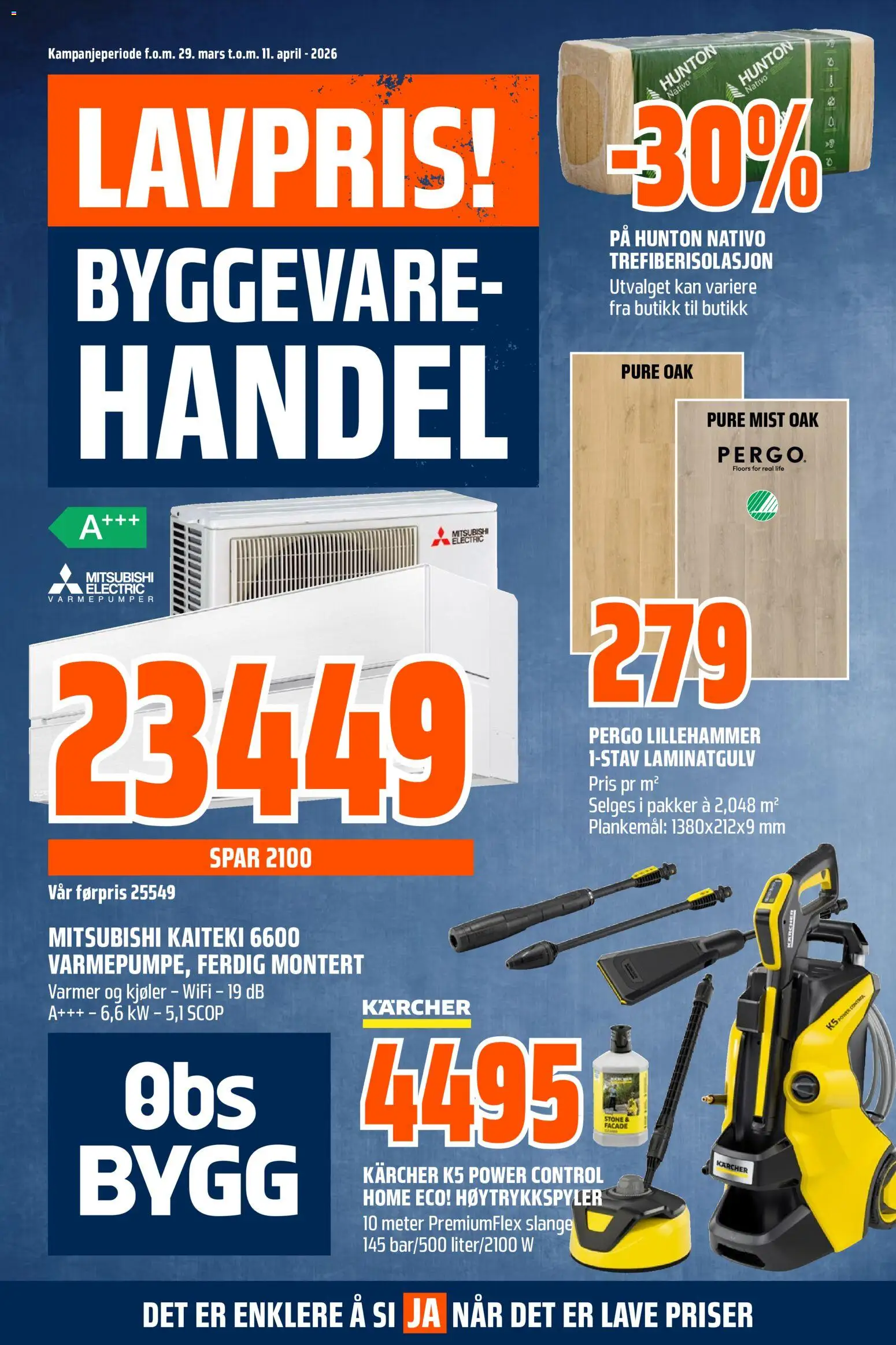 Forhåndsvis Kundeavis fra butikk Obs Bygg gyldig fra 29/03/2026