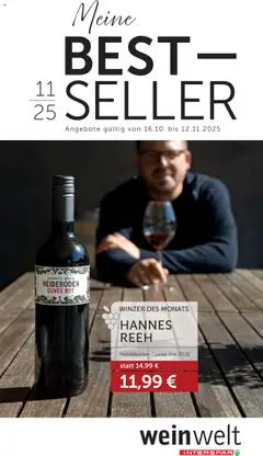 Vorschau der Angebote: Interspar Wein Welt gültig ab 16.10.2025