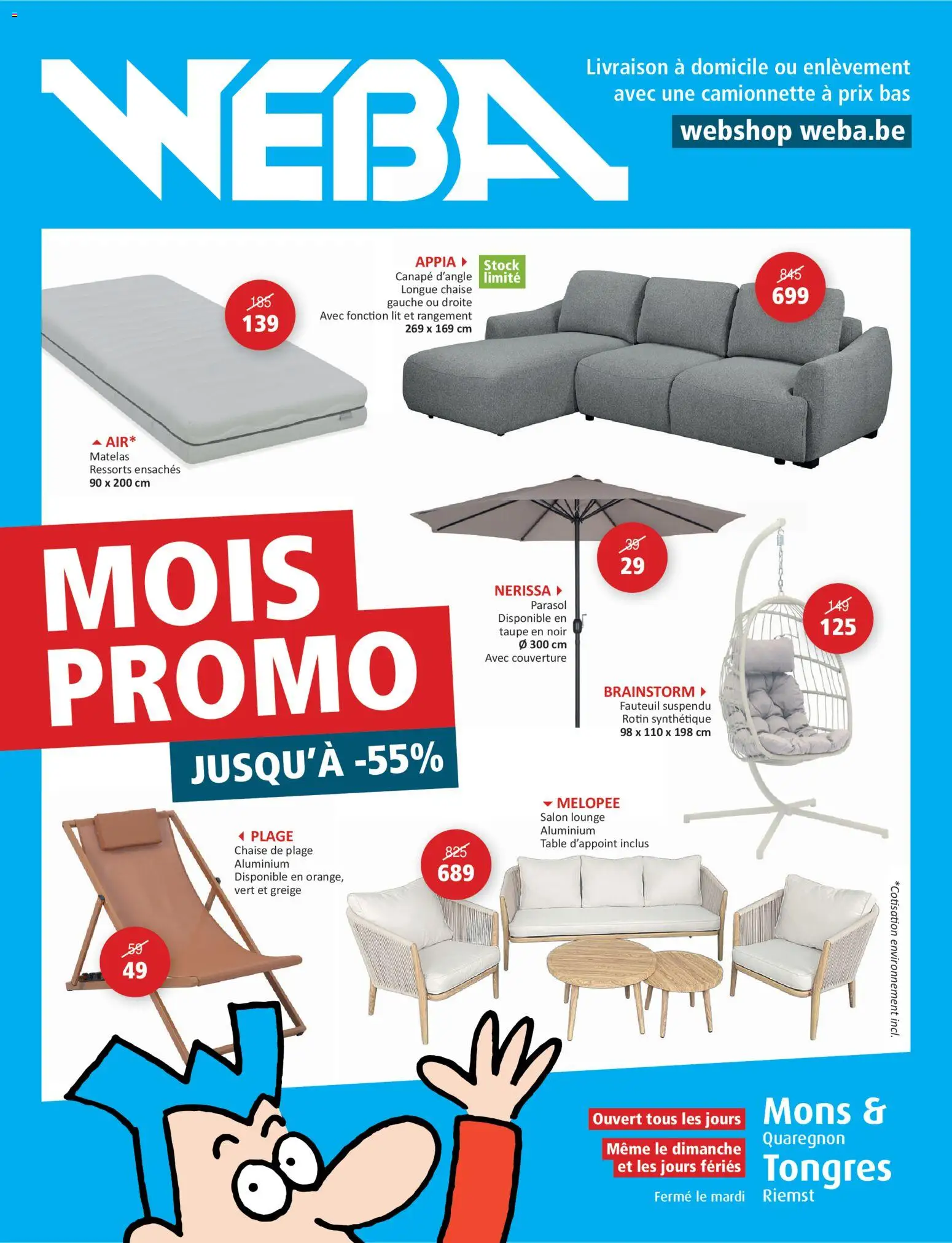 Prévisualisation de Weba Publicité du magasin Weba formulaire valide 24/03/2026