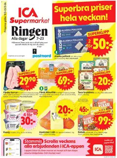 Förhandsgranska reklamblad Stockholm från butik ICA Supermarket gäller från 09/03/2026