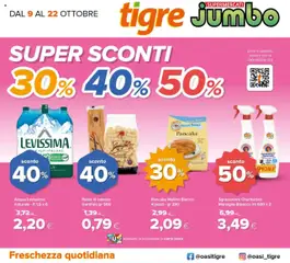 Anteprima dell'opuscolo Volantino Jumbo dal negozio Tigre valido da 09/10/2025
