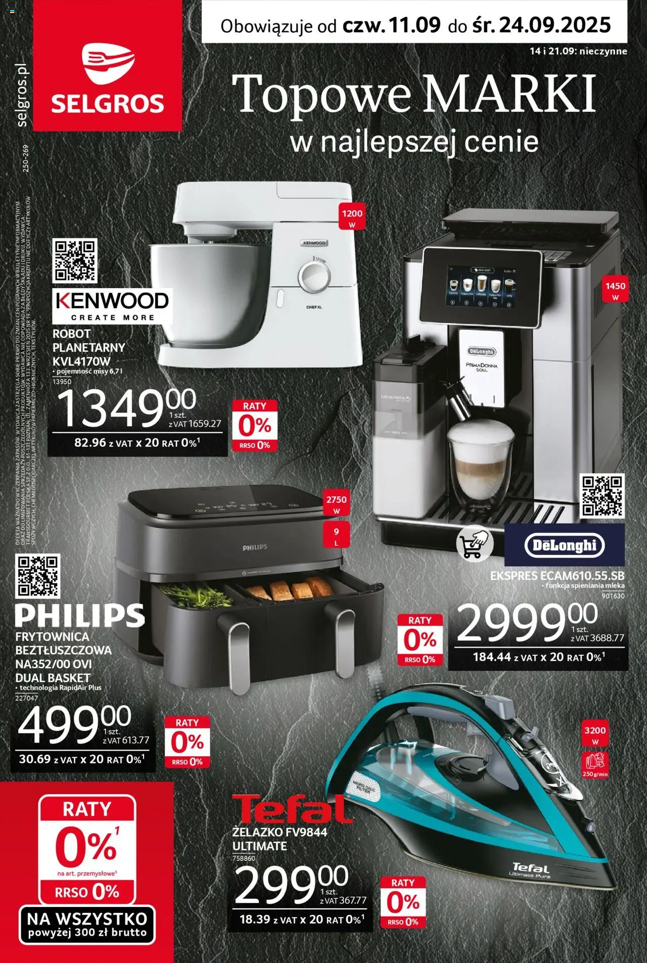 Selgros cash&carry Premium od 11.09.2025 - Nowa Gazetka - Numer strony 1