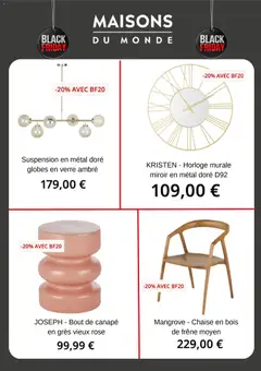 Prévisualisation de Black Friday du magasin Maisons du Monde formulaire valide 27/11/2025 | Page: 2