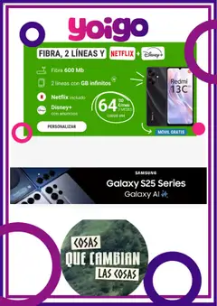 Vista previa del folleto de la tienda Yoigo válido desde el 14/07/2025 