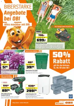 Vorschau des Merkblatts Aktionen vom Shop OBI gültig von 24.08.2025 bis 13.09.2025