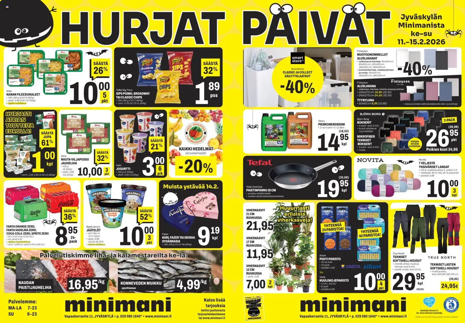 Kaupan Minimani Tarjoukset - Jyväskylä esikatselu, voimassa 11/02/2026