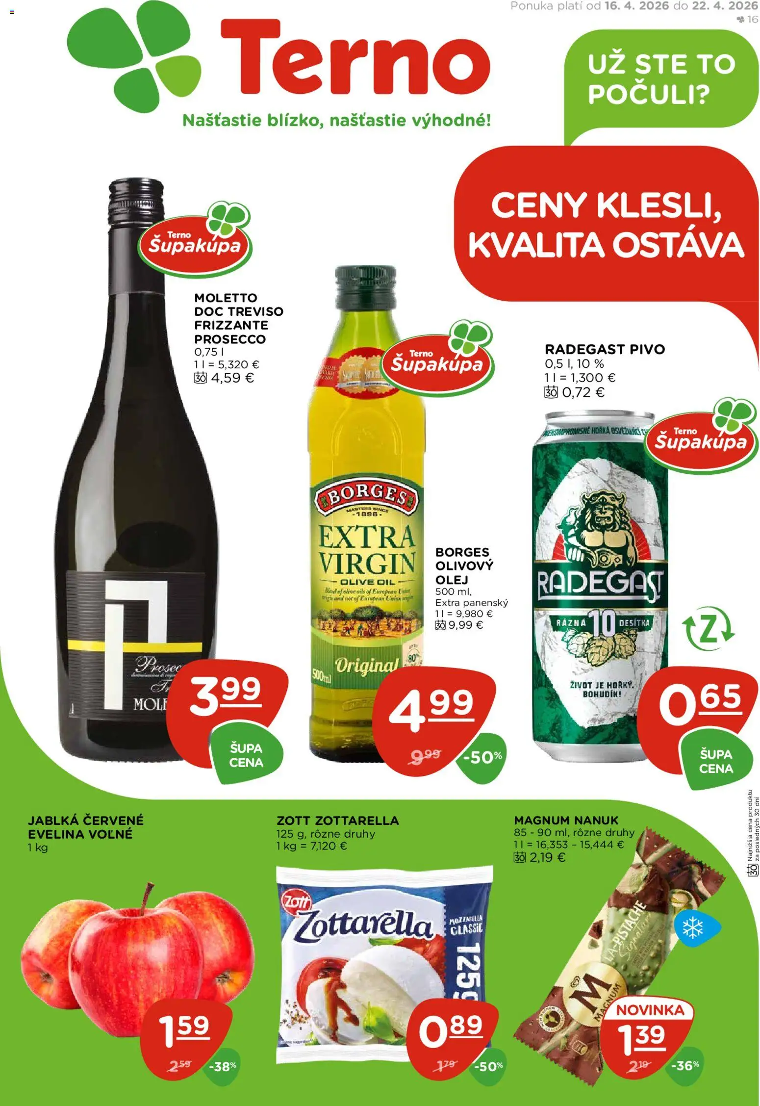 Náhľad Terno letáku platného od 16.04.2026