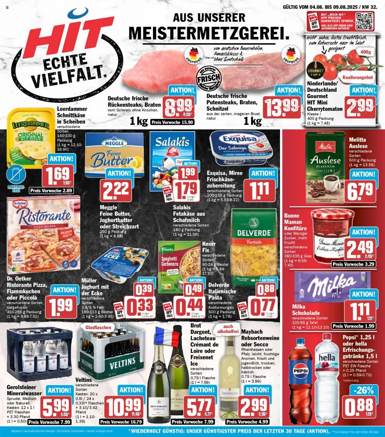 HIT Prospekt ab 04.08.2025 nächste Woche > Nordrhein - Westfalen