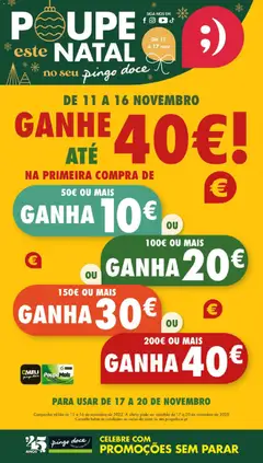 Pré-visualização do folheto da loja Pingo Doce válida a partir de 11/11/2025