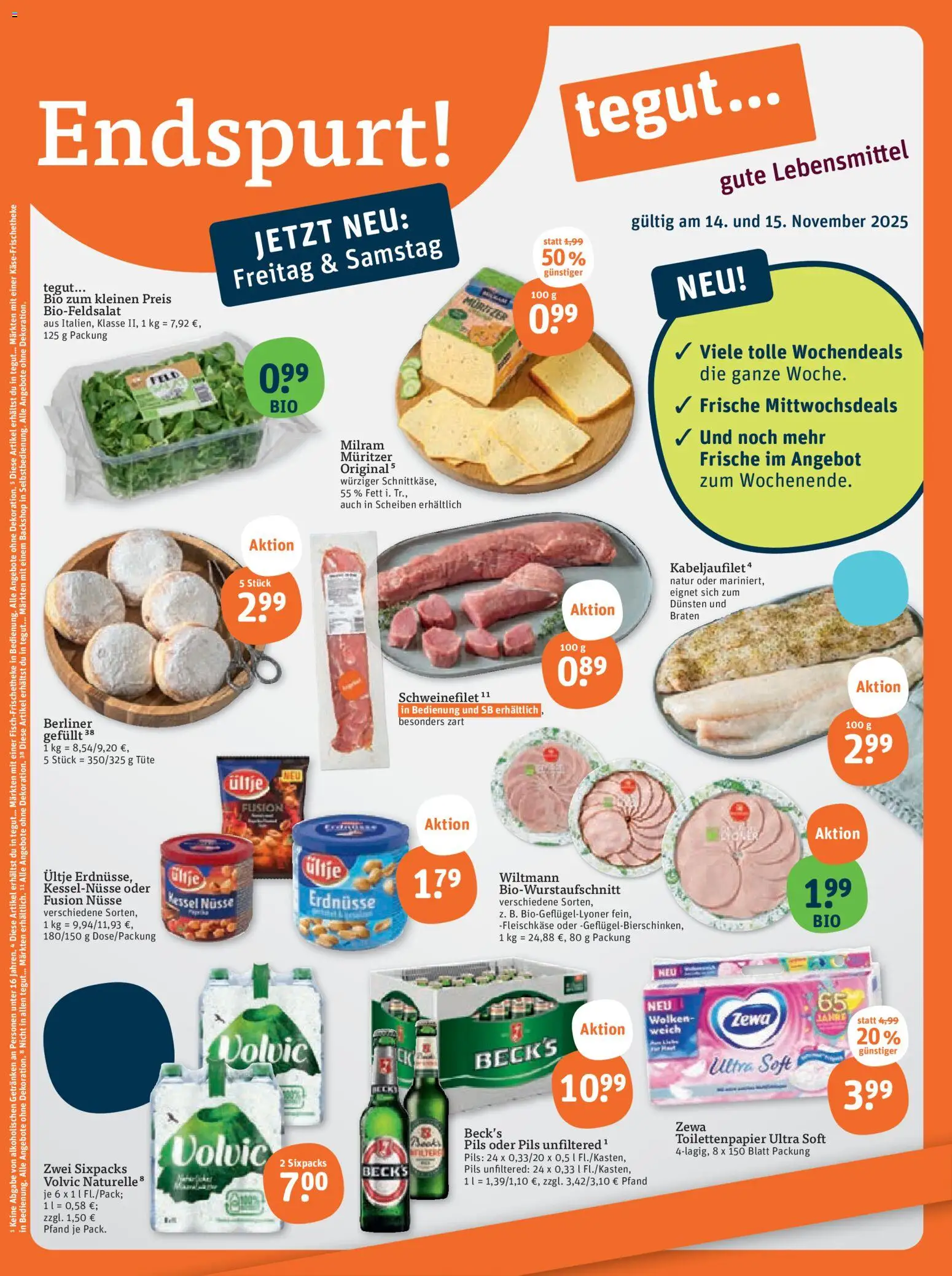 Vorschau von dem Prospekt des Geschäftes Tegut, gültig ab dem 10.11.2025