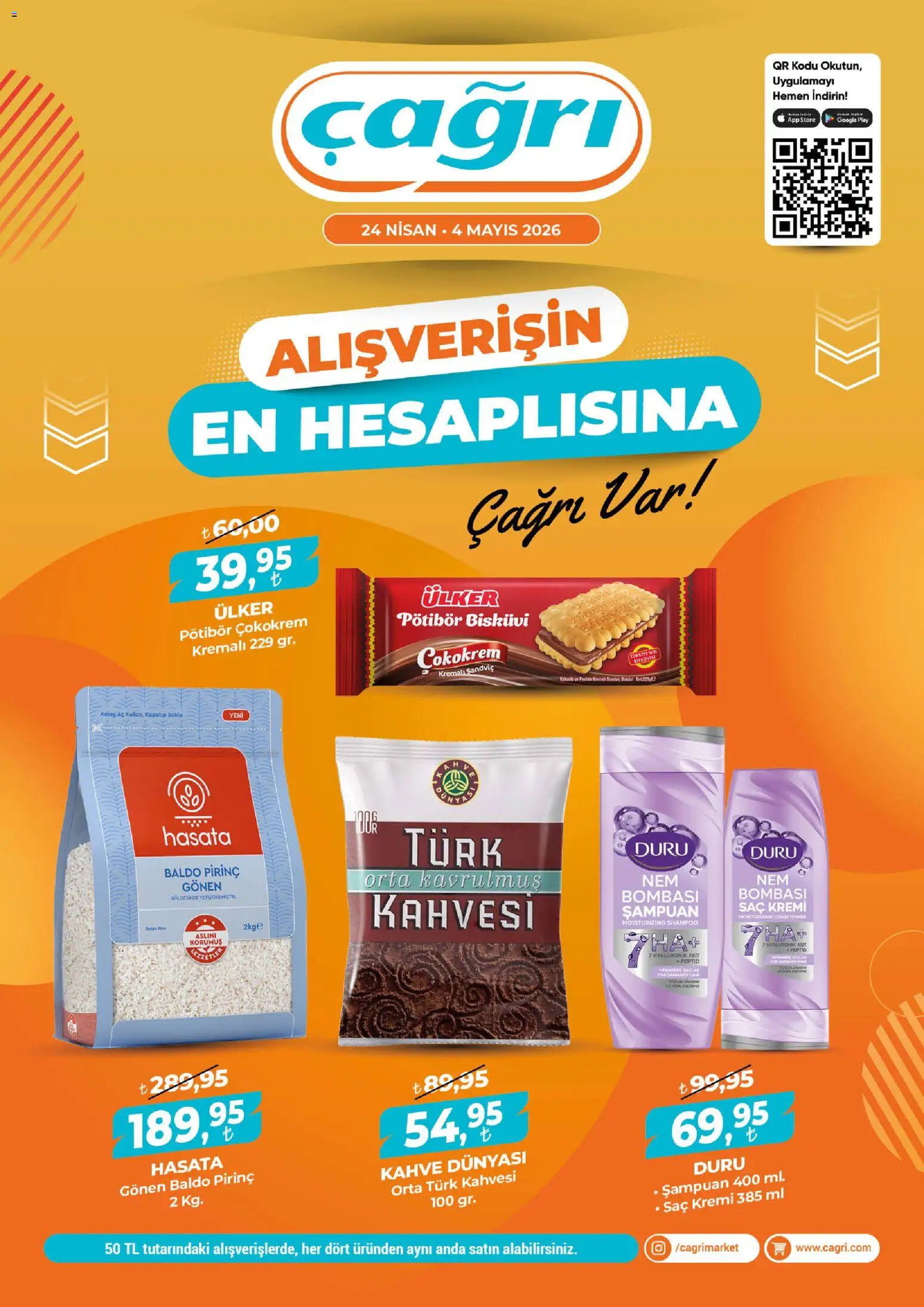 Çağrı Market Çağrı Market Katalog 24.04.2026 - Broşürünün önizlemesi