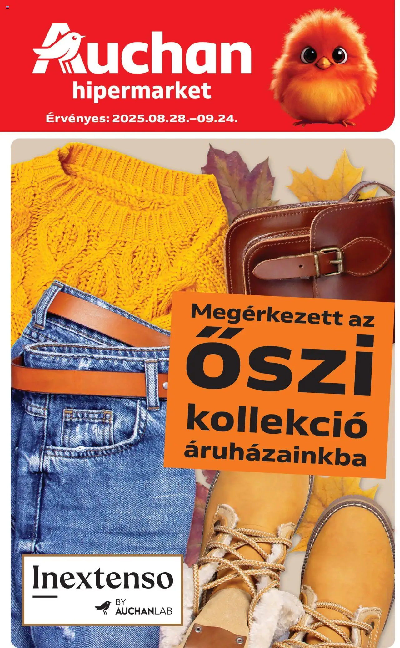 Auchan aktuális szórólap, érvényes 2025.08.28.-től - 1 oldal