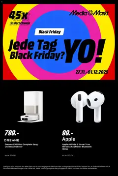 Vorschau des Merkblatts Black Friday vom Shop Media Markt gültig von 27.11.2025 bis 01.12.2025 | Seite: 1