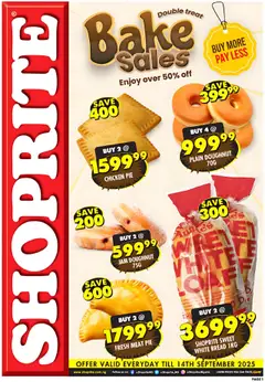 Preview of Shoprite Bake Sales valid 05/08/2025