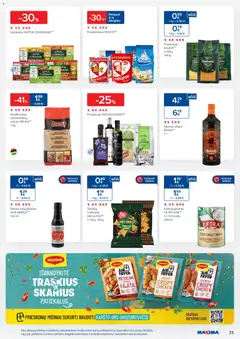 MAXIMA parduotuvės leidinio Leidinys galiojančio nuo 2025.11.11 peržiūra | puslapis: 33