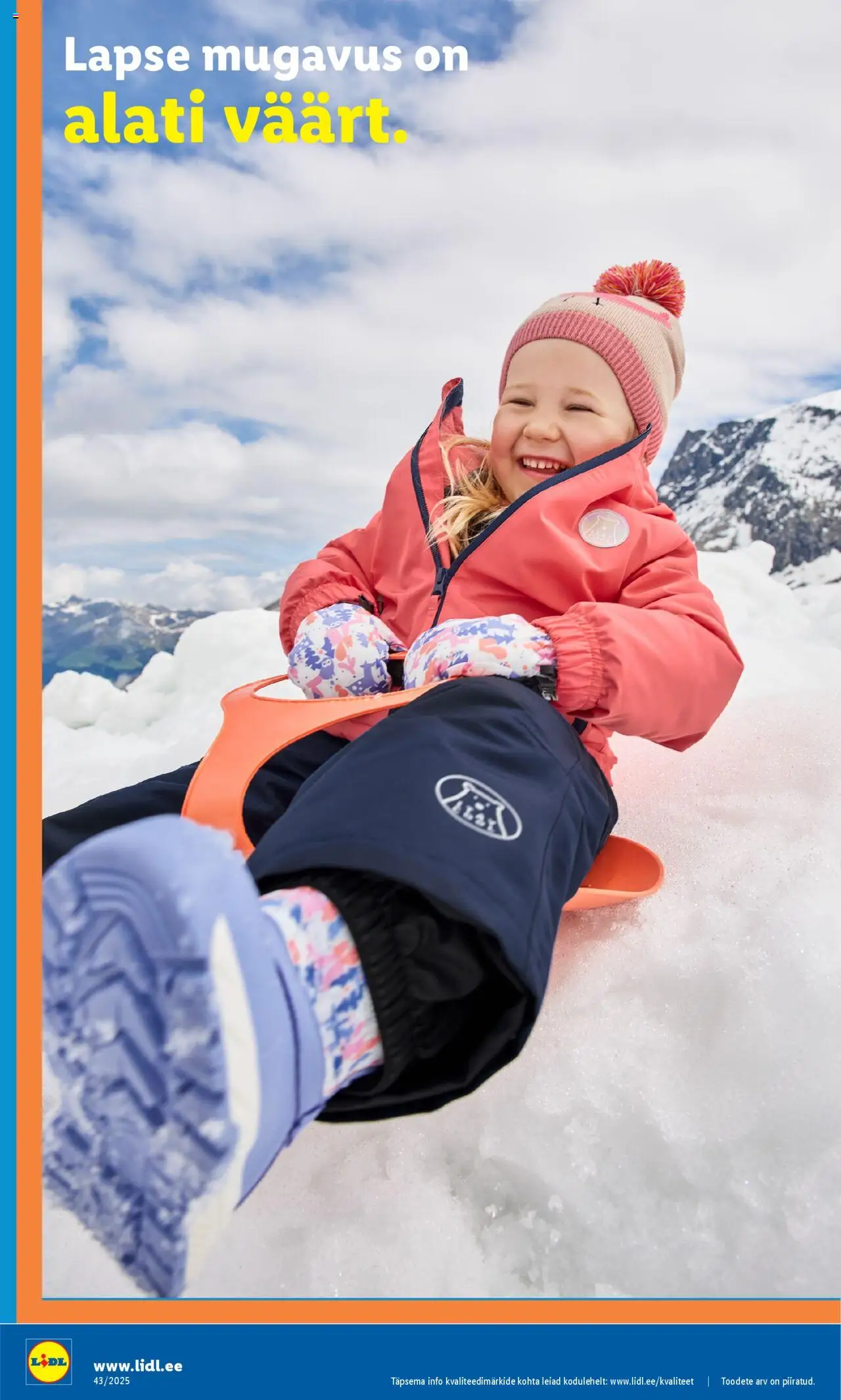 Lidl kliendilehe eelvaade alates 2025.10.20