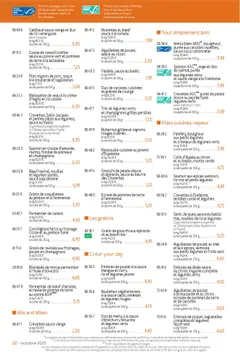 Prévisualisation de Catalogue du magasin Picard formulaire valide 15/09/2025 | Page: 22