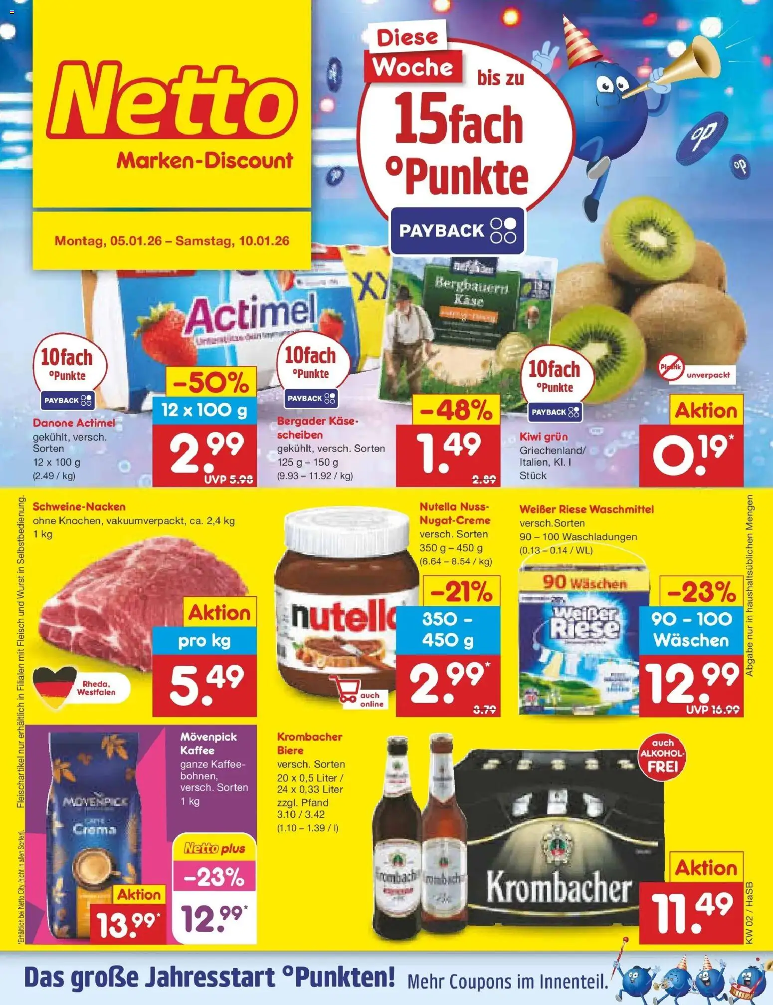 Vorschau von dem Prospekt des Geschäftes Netto Marken-Discount, gültig ab dem 05.01.2026