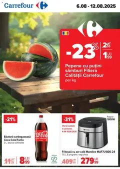 Previzualizarea de cataloage: Carrefour Catalog nou valabil de la 06.08.2025