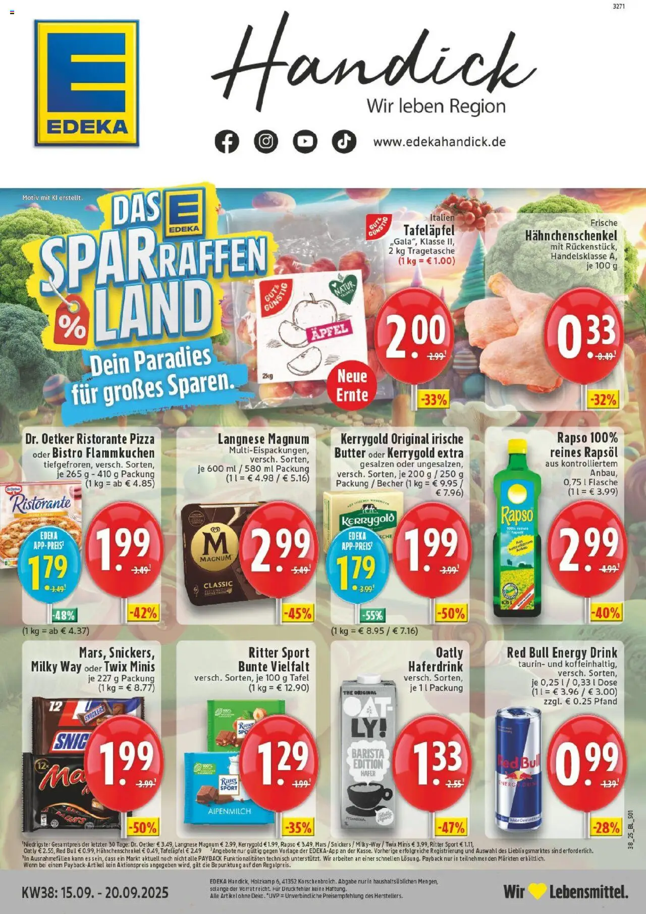 EDEKA Prospekt ab 14.09.2025 - Prospekt Korschenbroich Online