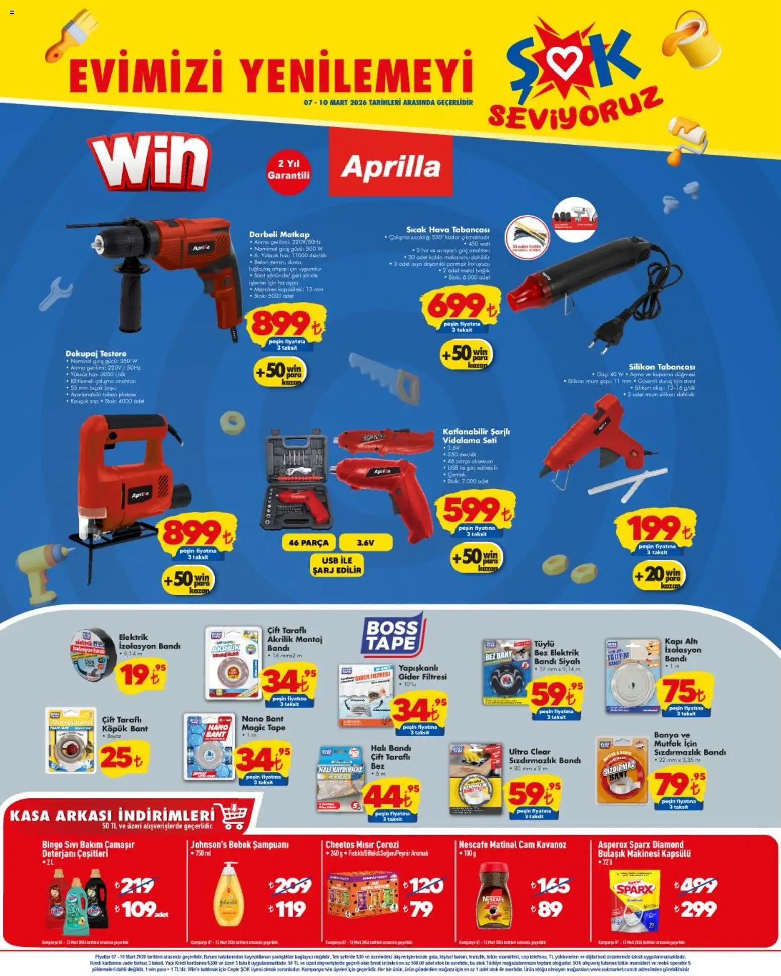 Şok Market Şok Market - Katalog Hafta sonu fırsatları 07.03.2026 - Broşürünün önizlemesi