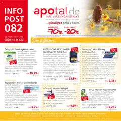 Vorschau von dem Prospekt des Geschäftes Apotal, gültig ab dem 26.08.2025