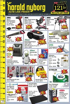 Eksempel på tilbudsavis Tilbudsavis fra butik Harald Nyborg gyldig fra 28/08/2025