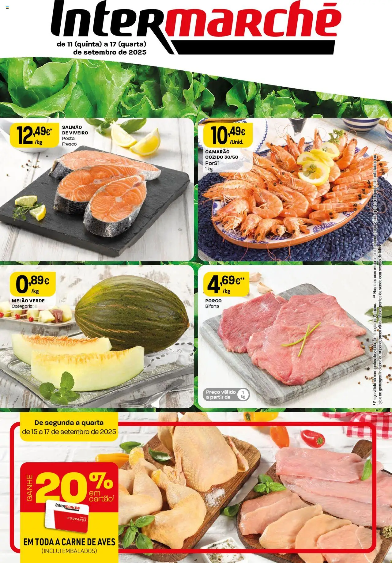 Intermarché Folheto de 11/09/2025 - catálogo esta semana - página 1