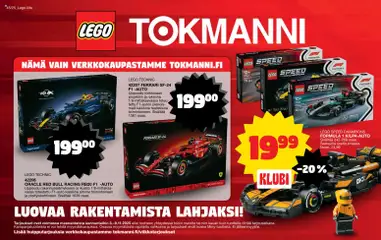 Kaupan Tokmanni Lego-liite esikatselu, voimassa 03/11/2025