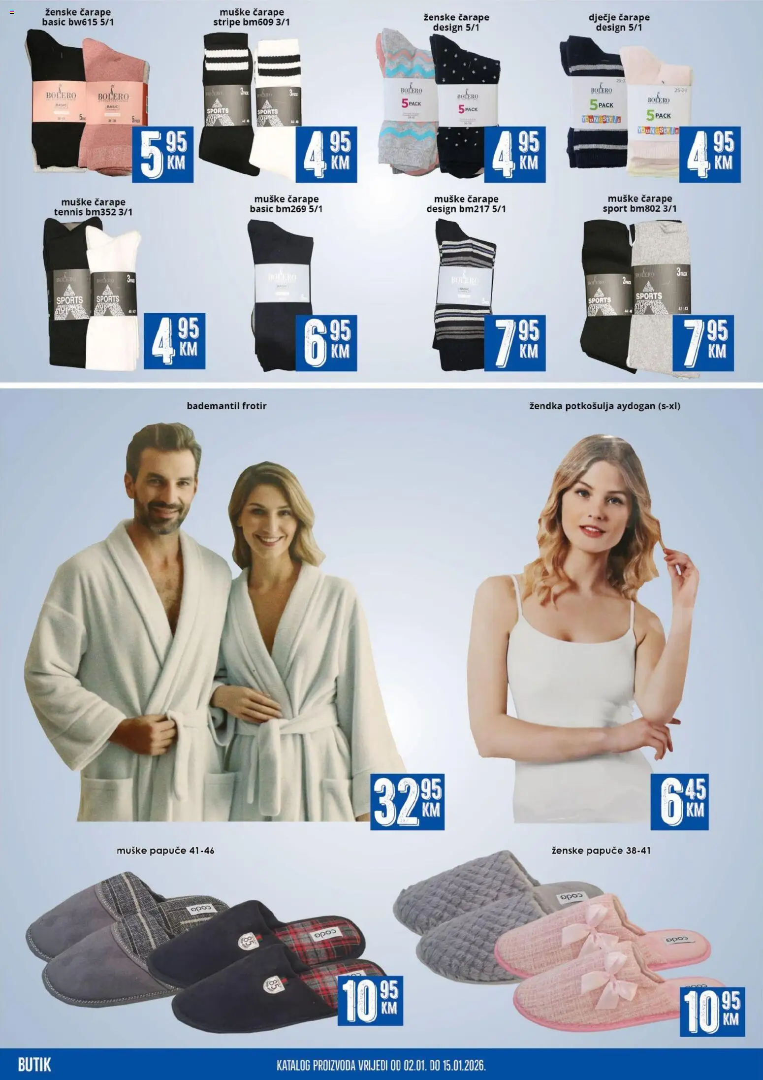 Pregled letka Katalog trgovine Prodex vrijedi od 2026.01.02