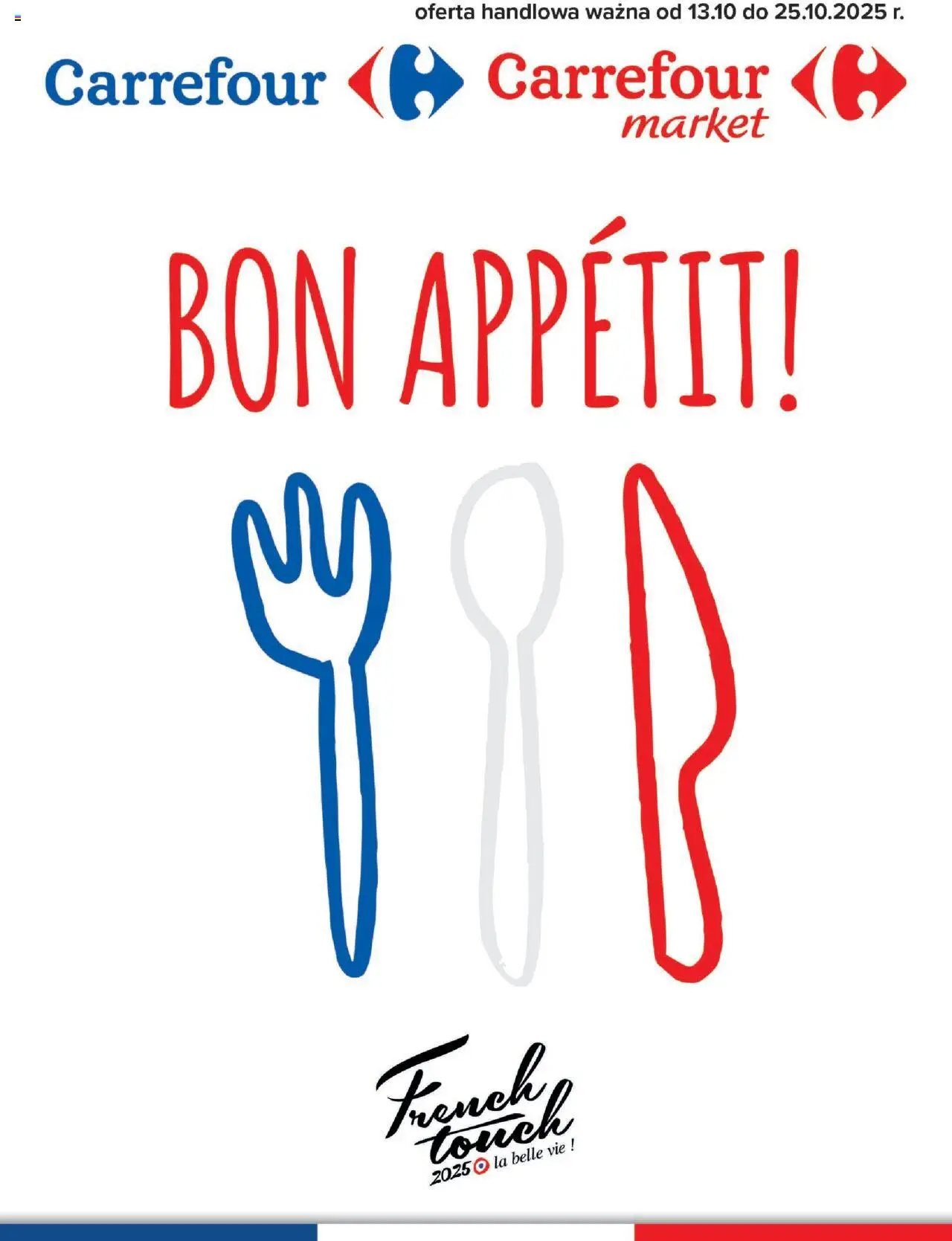 Carrefour French Touch od 13.10.2025 - Nowa Gazetka - Numer strony 1