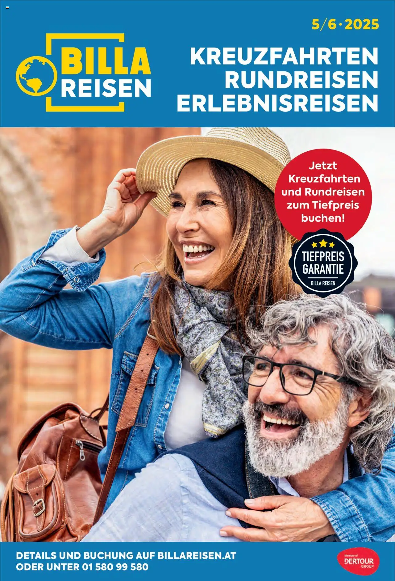 Vorschau der Angebote: Billa Kreuzfahrten Rundreisen Erlebnisreisen 5/6 2025 gültig ab 03.06.2025