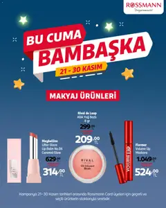 Rossmann Black Friday 21.11.2025 - Broşürünün önizlemesi