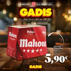 Vista previa del folleto de la tienda Gadis válido desde el 07/08/2025 