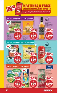 PENNY - Akciós újság PENNY megtekintése, amely érvényes 2025.11.27.-től | Oldal: 31
